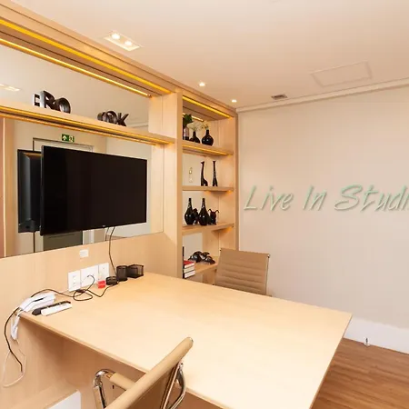 Studio A 100M Bosque, Centro E Cambui- Home Office, Piscina, Sauna, Jacuzzi, Fitness Campinas  Exterior photo