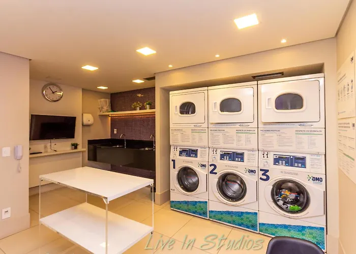 Studio A 100M Bosque, Centro E Cambui- Home Office, Piscina, Sauna, Jacuzzi, Fitness
